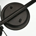 thumbnail image 4 of Lighting JANICE Contemporary 4 Light Rubbed Bronze Bath Vanity Fixture 34" Width, 4 of 6