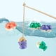 thumbnail image 3 of Juguetes de piscina, juguetes para bebés, juguetes para niños pequeños, juego de pesca magnético, 15 peces y 4 cañas, juegos de mesa giratorios con música, juguetes de pesca para niños de 3, 4, 5, 6,, 3 of 7