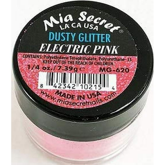 MIA SECRET (PL400-MG620) - Electric Pink (DUSTY GLITTER)