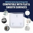 thumbnail image 7 of Mirrorvana Small Travel Shower Mirror - Fogless Shower Shaving Mirror with Triple Suction Cups, Anti-Fog & Shatterproof Stick On Shave Mirror for Bathroom and Travel - 5.3" x 5.3", 7 of 7