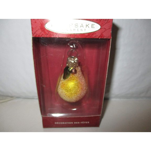 Vintage Hallmark Keepsake Ornament LI'L Swirl Yellow QBG4231