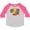 Heather and Hot Pink, variant on Inktastic Number Two Race Car Boys or Girls Toddler T-Shirt