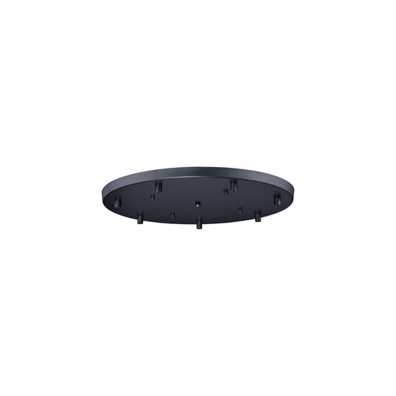 Attic Pendant Light - Multi Light Canopy Kit - 20 Inch Bronze Fixture