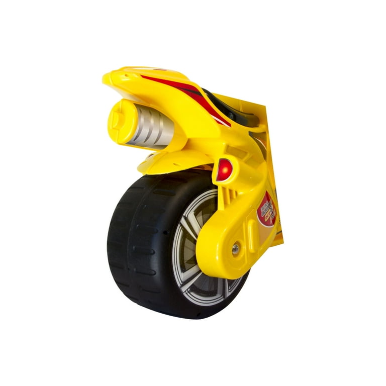 INJUSA Ride-On Motorcycle Winner Yellow over 5 years (No Battery) 
