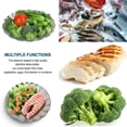 thumbnail image 4 of Stainless Steel Veggie Steamer Basket for cooking - Folding Expandable Steamers to Fits Various Size Pot, 4 of 7
