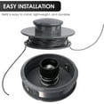 thumbnail image 3 of 90599025 Trimmer Head Compatible with Dewalt DCST920B Type 2, DCST920P1 Type 1, DCST920P1 Type 2, DCST990B Type 1, DCST990H1 Type 1, DCST990M1 Type 1 Trimmer String with 0.080" 20ft Spool, 3 of 5