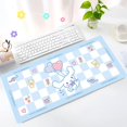 thumbnail image 4 of Alfombrilla de ratón azul bonita Cinnamoroll para ordenador portátil Kawaii Bowknot Anime alfombrilla de escritorio extendida XXL alfombrilla de ratón para juegos PC Gamer gabinete teclado alfombra, 4 of 5