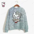 thumbnail image 2 of 2024 Nuevas sudaderas con capucha de HELLO KITTY con estampado de dibujos animados a la moda para mujer, sudaderas de manga larga estilo Harajuku, sudaderas para mujer, 2 of 5