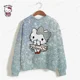thumbnail image 2 of 2024 Nuevas sudaderas con capucha de HELLO KITTY con estampado de dibujos animados a la moda para mujer, sudaderas de manga larga estilo Harajuku, sudaderas para mujer, 2 of 5