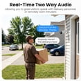 thumbnail image 6 of WANSVIEW 2K Security Camera Outdoor, IP65 Solar Camera Outdoor Wireless, Wireless Cameras for Home Security with Color Night Vision, Two-Way Audio, PIR Alert, 2.4G WiFi Only, 6 of 10