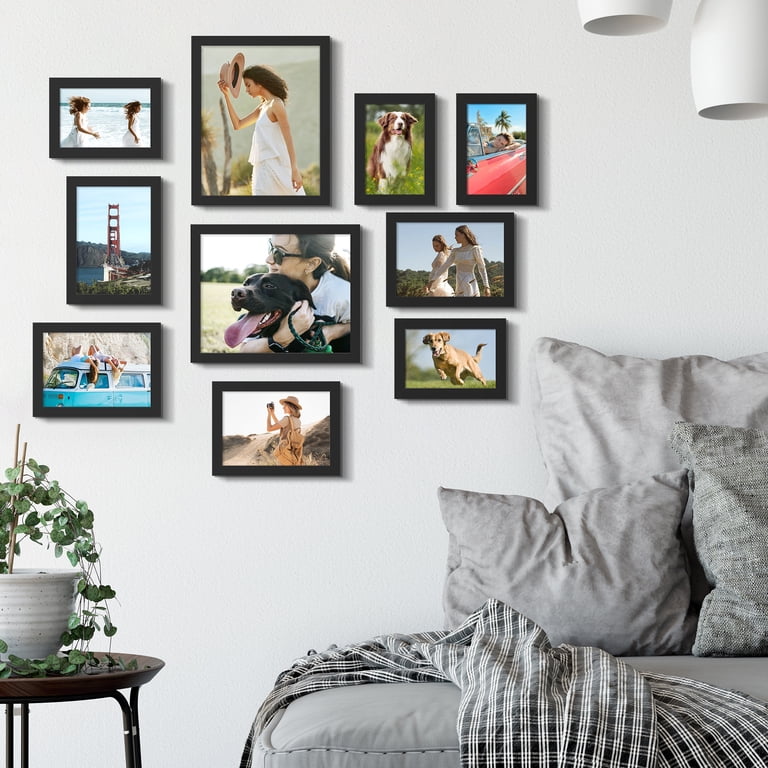 Sindcom 10-Piece Gallery Wall Frame Set, Black photo 5