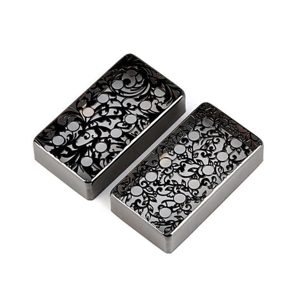 Kit de 2 piezas de 12 agujeros para humbucker de 50 mm y 52 mm, suministros para cubiertas, herramientas de luthier para guitarra B