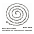 thumbnail image 2 of Collar Vegvisir Con Brújula De Runas Acero Inoxidab Belug, Plata Negro, 2 of 5