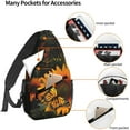 thumbnail image 4 of Sling Backpack Crossbody Sling Bag for Women Men Shoulder Bag Travel Hiking Daypack, 4 of 6