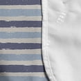 thumbnail image 4 of Harbour Stripe Microwave Oven Cover, Abstract Soft Toned Sketchy Horizontal Stripes Pattern, Water Resistant Organizer with Pockets for Kitchen, 36" x 12", Cadet Blue Pale, by Ambesonne, 4 of 4