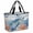 Blue, variant on Sea Turtle Coastal Beach Bag for Women, Large Breathable Mesh Beach Tote Bag, Summer Beach Coral Nautical Teal Wood Sandproof Lightweight Travel Bags for Vacation Picnic Swimming Pool