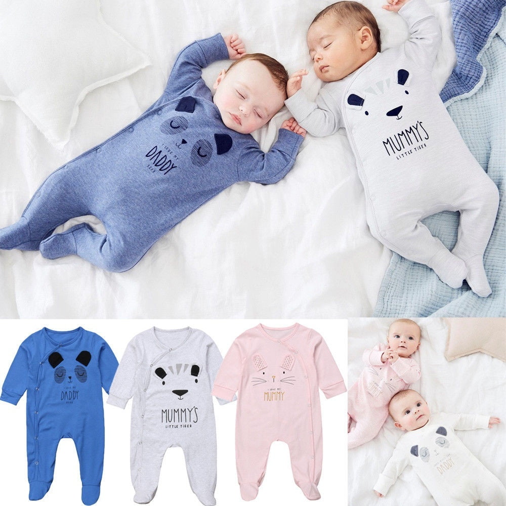 warm sleepsuits for babies
