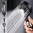 thumbnail image 2 of Sentmoon Têtes de Douche Tête de Douche Haute Pression Tête de Douche Pressurisée Bar de Douche Robinet de Bain Ensemble de Chauffe-Eau Sortie de Pluie Volume d'Eau Tête de Douche, 2 of 9