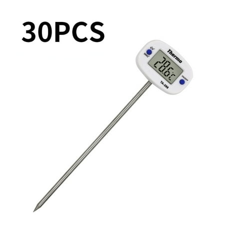 

1PCS Digital Kitchen Thermometer For BBQ Electronic Digital Food Probe Thermometer BBQ Water Milk Meat Temperature Kitchen Tools
