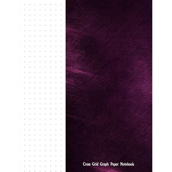 Cross Grid Graph Paper Notebook : 1/3" Cross Grid Graph Ruled, 128 Pages (Paperback)