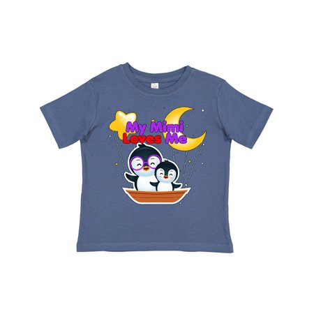 

Inktastic My Mimi Loves Me Penguin Gift Toddler Boy or Toddler Girl T-Shirt