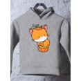 thumbnail image 3 of Cute Pumpkitty Pumpkin Costume Hoodie Toddler -Image by Shutterstock,  2 Toddler, 3 of 4