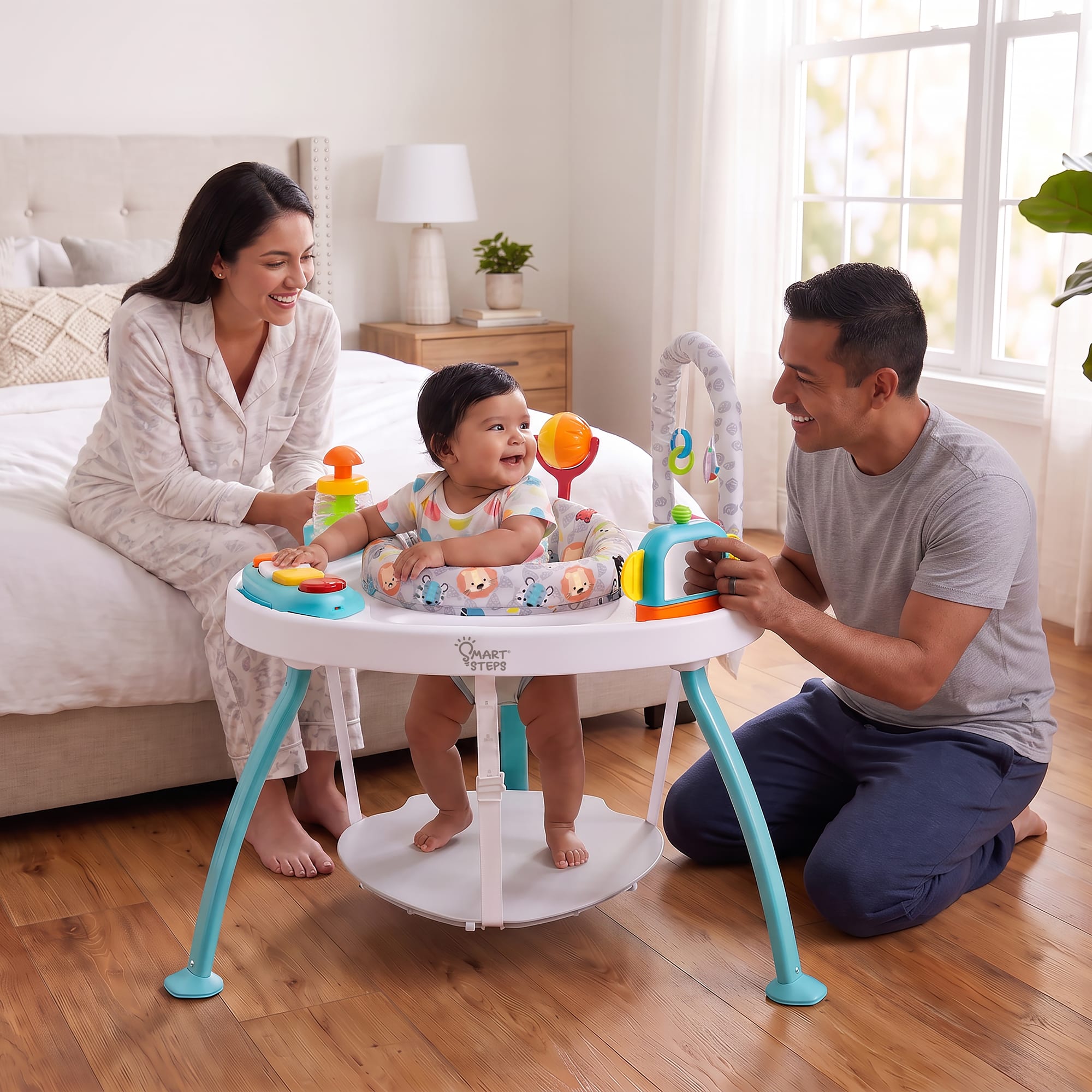 Smart Steps Bounce N' Play 3-in-1 Activity Center, Safari photo 6