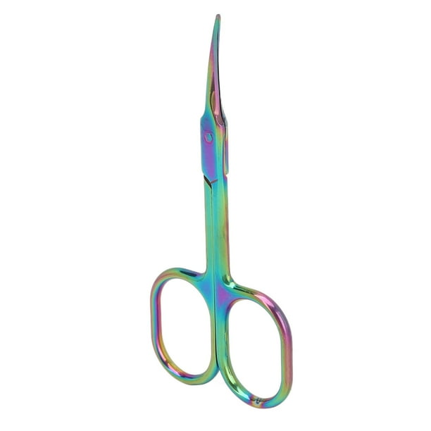 Tijeras Para Cutículas, Punta Puntiaguda, Corte Preciso, Eliminación De Piel Muerta, Tijeras Para Cutículas Extrafinas, Ergonómico De Acero Inoxidable Para Pedicura