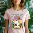 thumbnail image 5 of Halloweentown Ghost Shirt | Retro Desert Halloween Graphic Tee, CarolinaBlue, Size XL, 5 of 6