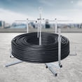 thumbnail image 3 of Heavy‑Duty Adjustable Pipe Reel Dispenser Stand with Tripod Base – Portable Pipe & Cable Reel Holder for Construction, Plumbing & Outdoor Jobs, 3 of 14