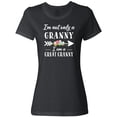 thumbnail image 3 of Inktastic I'm Not Only a Granny I'm a Great Granny with Flowers Women's T-Shirt, 3 of 5