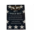 thumbnail image 3 of 6' Ft Residential Flag Pole Kit Tangle Free No Furl Rings & Optional Flag (RI), 3 of 4