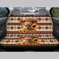 thumbnail image 6 of Pzuqiu Front and Rear Seat Cover Set Breathable, Compatible with Automotive Seats SUV Seats, Car Seat Covers Fit for Truck Cars Full Set, Highland Cow, 6 of 10