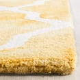 thumbnail image 3 of Safavieh Dip Dye Altan Distressed Wool Runner Rug, Gold/Ivory, 2'3" x 8', 3 of 7
