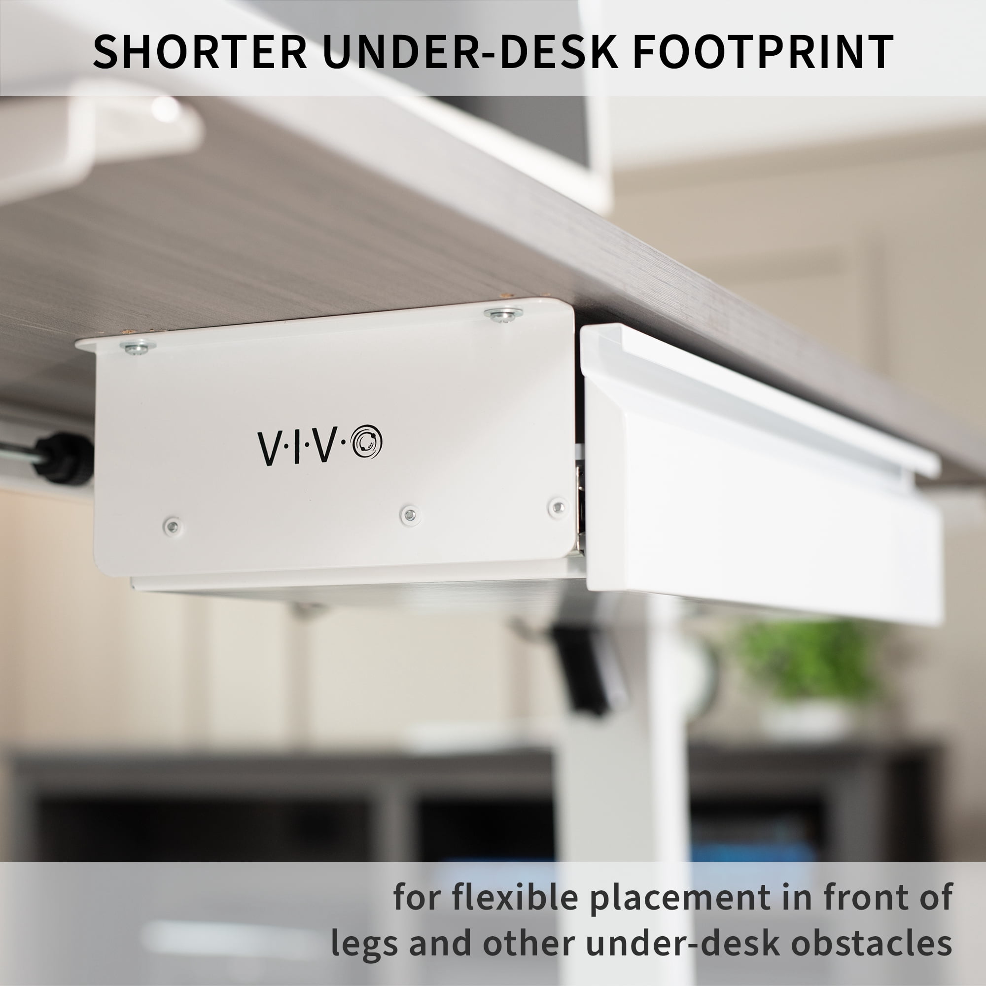 VIVO White Space Saving 22" Pull Out Under Desk Storage Drawer without Shell