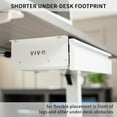 thumbnail image 6 of VIVO White Space Saving 22" Pull Out Under Desk Storage Drawer without Shell, 6 of 9
