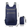 thumbnail image 2 of JMYHOAM Outdoor Lightweight Sports Bag Backpack Polyester Travel Bag Folding Shoulder Bag Small Backpack Storage Small Bag Outdoor Activities, 2 of 3