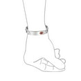 thumbnail image 4 of Customized Men's Stainless Steel 8-Inch Medical Alert ID Bracelet, 4 of 5
