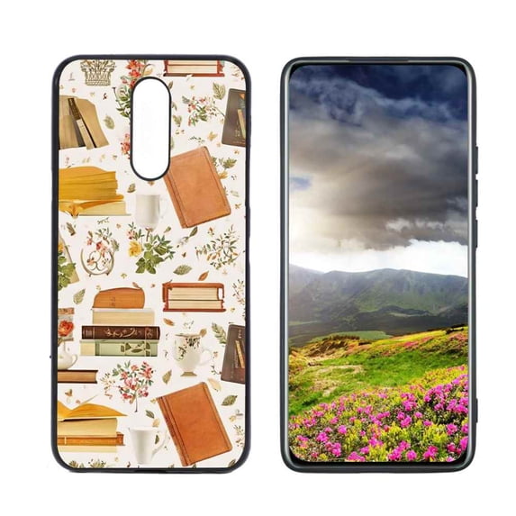 Book-lover-100 Phone Case, Degined for LG Solo LTE Case Men Women, Flexible Silicone Shockproof Case for LG Solo LTE
