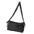 thumbnail image 3 of Bolsa de mensajero de lona portátil, bolsa de lona con flores arrugadas, bolsa de lona elegante, características líderes en su clase, 3 of 14