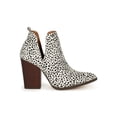 thumbnail image 2 of Side Split Pointy Toe Chunky Stacked Heel Bootie 20390, 2 of 6