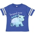 thumbnail image 3 of Inktastic Brand New Baby cute baby hippo Boys or Girls Toddler T-Shirt, 3 of 5