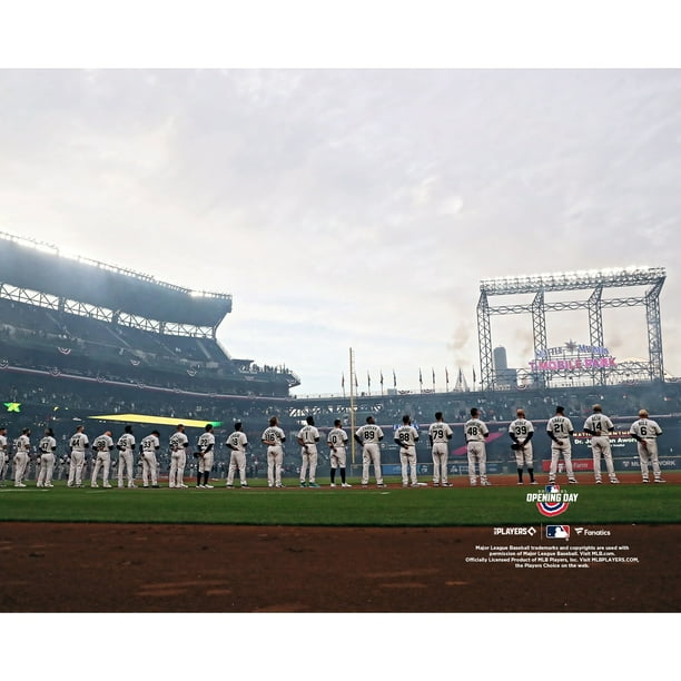 Seattle Mariners Unsigned 2021 Opening Day Stadium Photograph