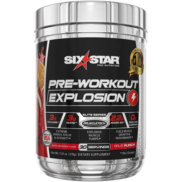 Pre Workout Six Star PreWorkout Explosion Pre Workout