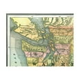 thumbnail image 5 of Historic State Map - Washington - Johnson 1888 - 28.81 x 23 - Vintage Wall Art, 5 of 5
