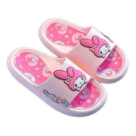 

Hello Kitty Kuromi Cinnamoroll My melody new cartoon slippers cute girl heart indoor home sandals slippers non-slip beach shoes