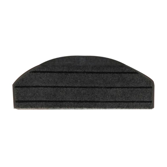OIUR Stair Carpet Semicircular Stair Mat Anti-Slip Bottom Stair Protector Thick Absorbent Stair Treads Mat Protects Stairs for Home Kids Safety