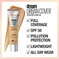 thumbnail image 2 of Maybelline Dream Urban Cover Foundation Makeup, SPF 50, 228 Soft Tan, 1 fl oz, 2 of 11