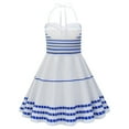 thumbnail image 2 of Halter Neck Costume Dress for Girls Halloween Movie Cosplay Outfits, 3-9Y, 2 of 7