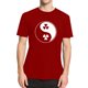 thumbnail image 2 of Hombres Pullover Manga corta Casual Día de San Patricio Shamrock Tai Chi Ilustración Estampado cuello redondo Camiseta Blusa Pompotops  oipoqjl5244, 2 of 3